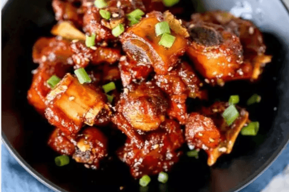66. Pineapple Sweet and Sour Spare Ribs