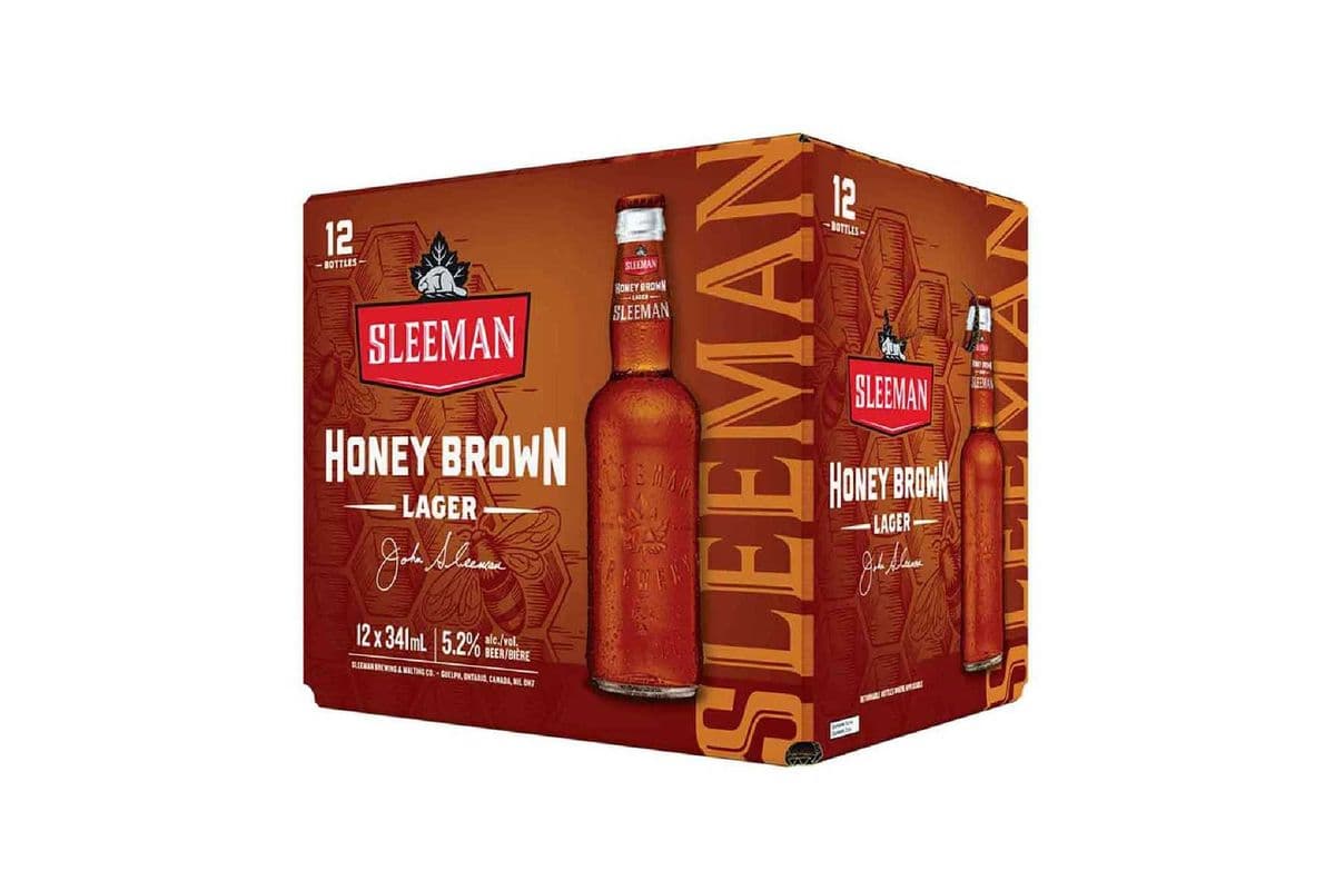Sleeman Honey Brown Bottles (12 x 341m)