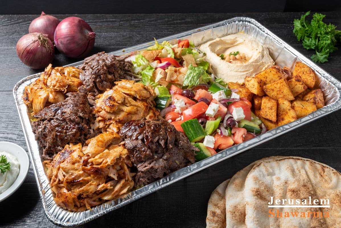 Shawarma Family Plate for 4