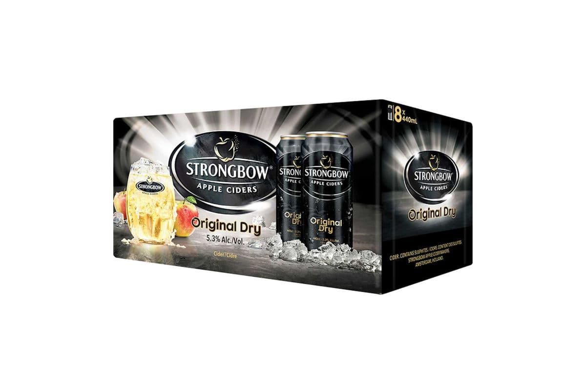 106054 - Strongbow British Dry (8 x 440ml)
