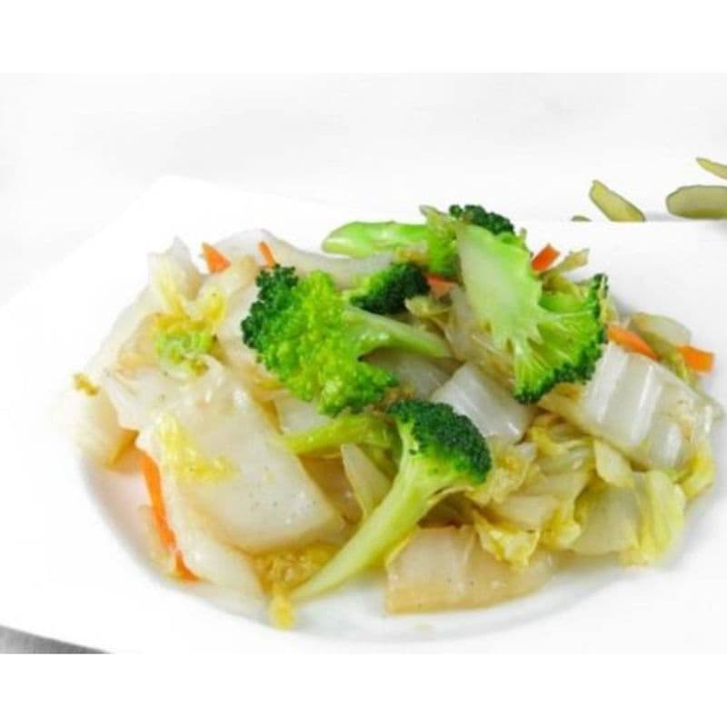 Dinner Set Teppanyaki Vegetables