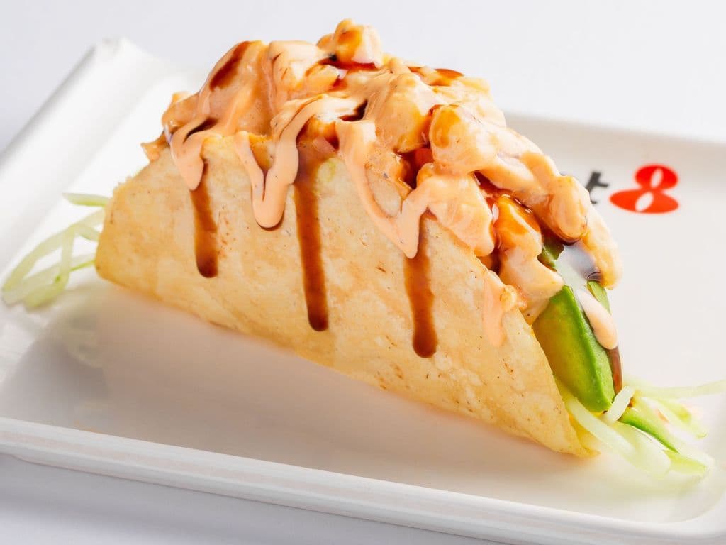K02 Spicy Tuna Taco (2 pcs)