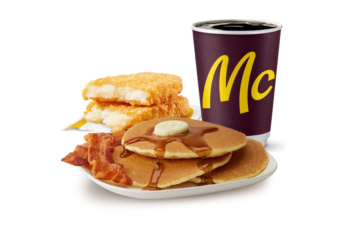 Hotcakes & Bacon Extra Value Meal [780.0 Cals]