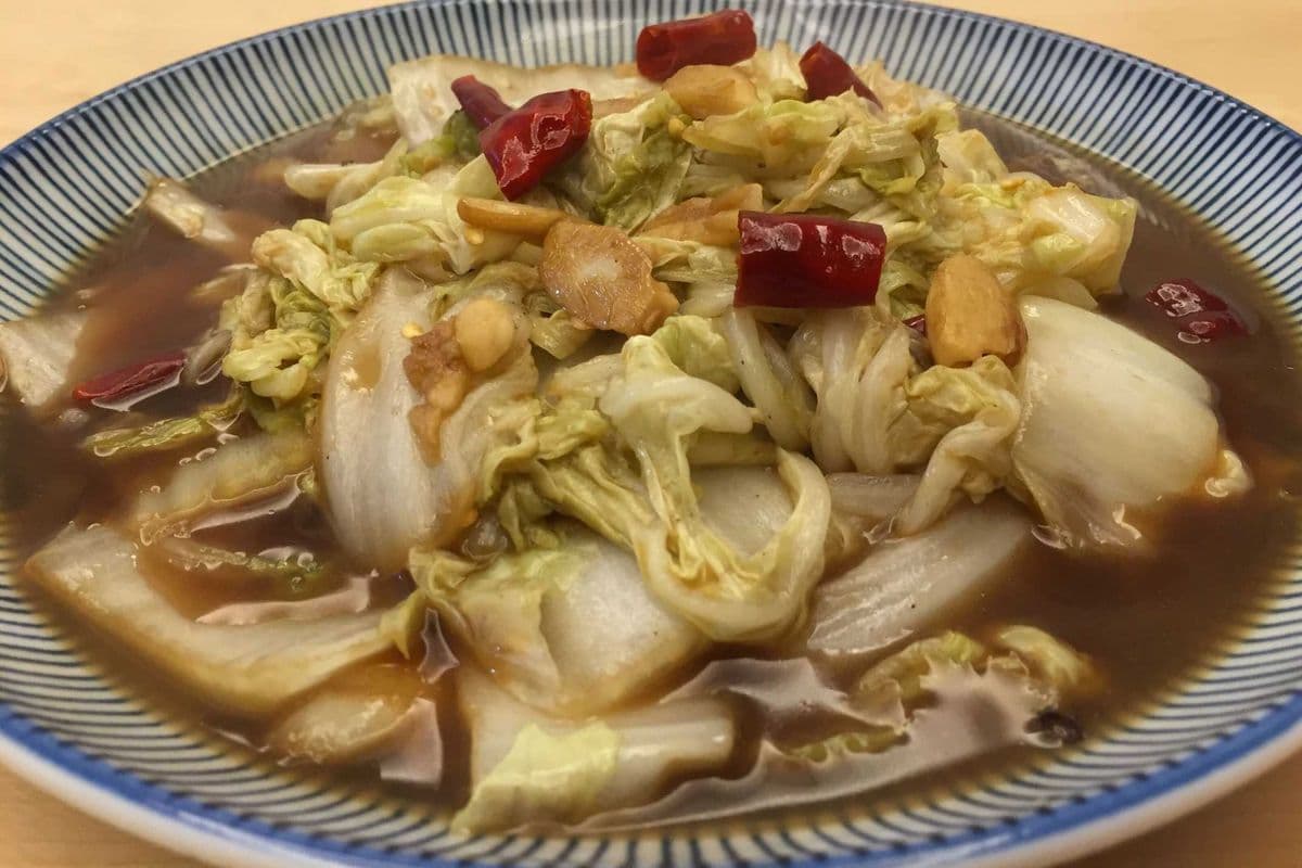 Napa with Vinegar (醋溜白菜)