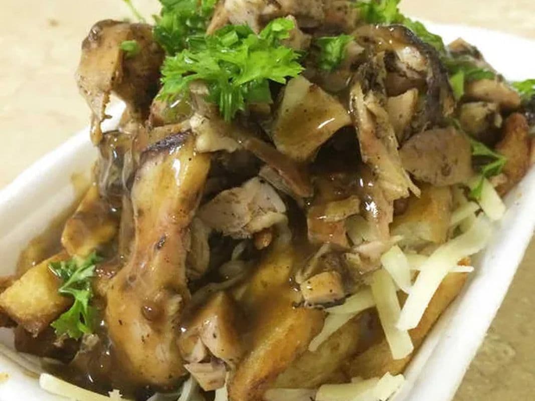 Jerk Chicken Poutine