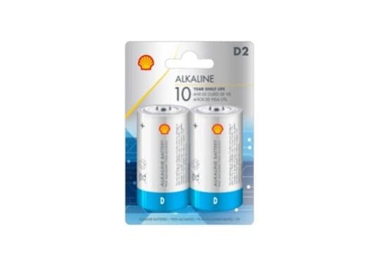 Two Pack Alkaline D Batteries 1004596
