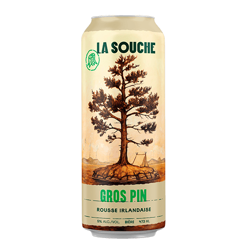 BIÈRE LA SOUCHE GROS PIN 5% / LA SOUCHE GROS PIN BEER 5%