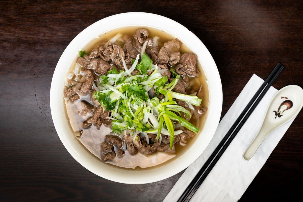 P1. Steak Garlic Pho - Pho Bo Tai Lan