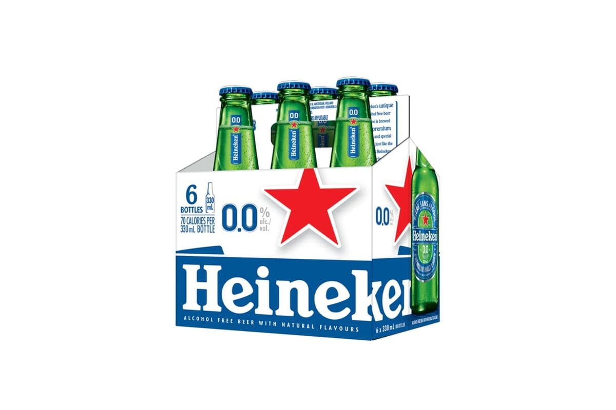 Heineken 0.0 6 bottles (330 ml )