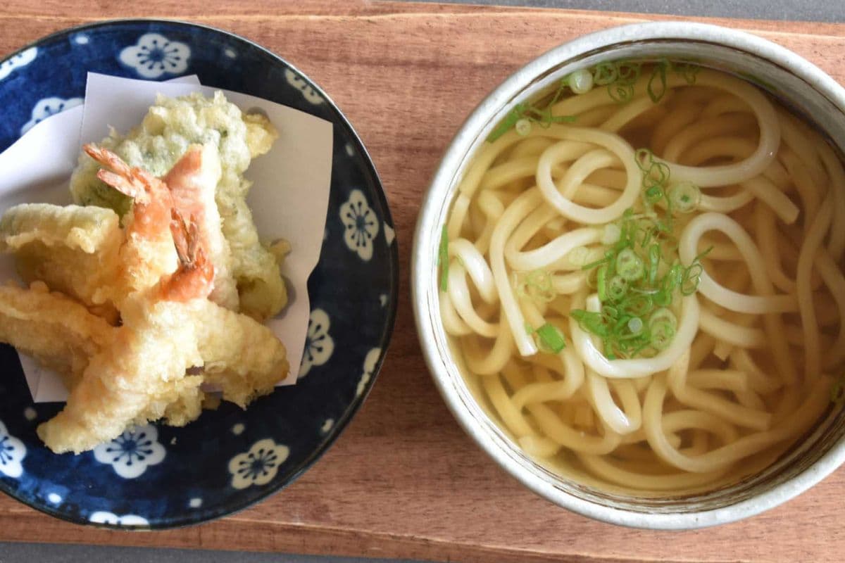 Udon Soup - Tempura