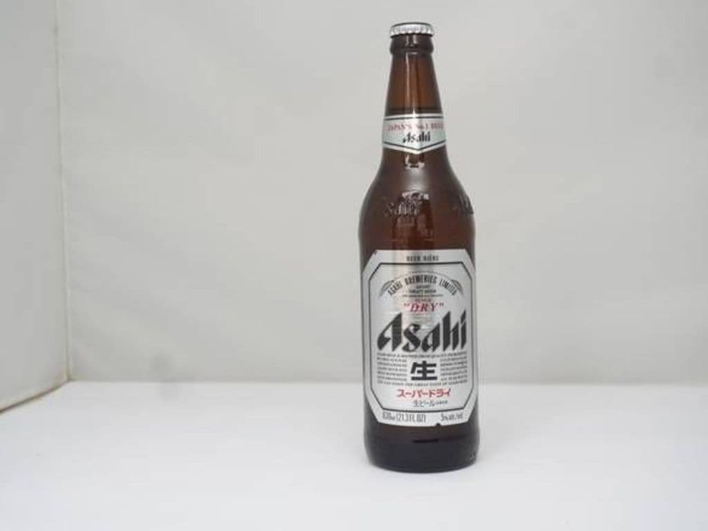 Asahi, 630 ml bottle beer, 630ml alcohol (5.0%ABV)