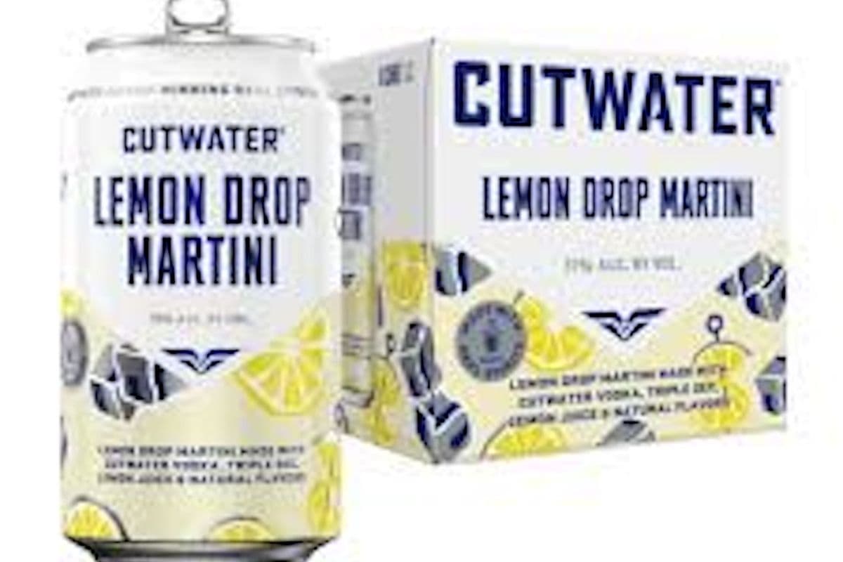 Cutwater Lemon Drop Martini (4pk) (4 x 355ML)