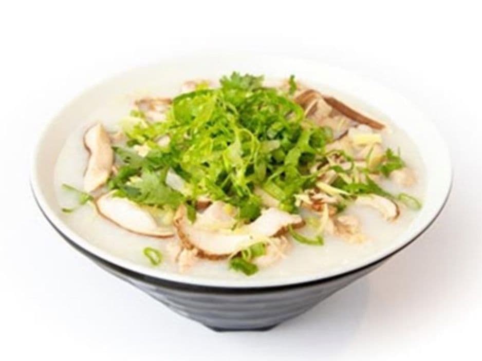 C11-poulet et champignons shiitake冬菇滑鸡粥