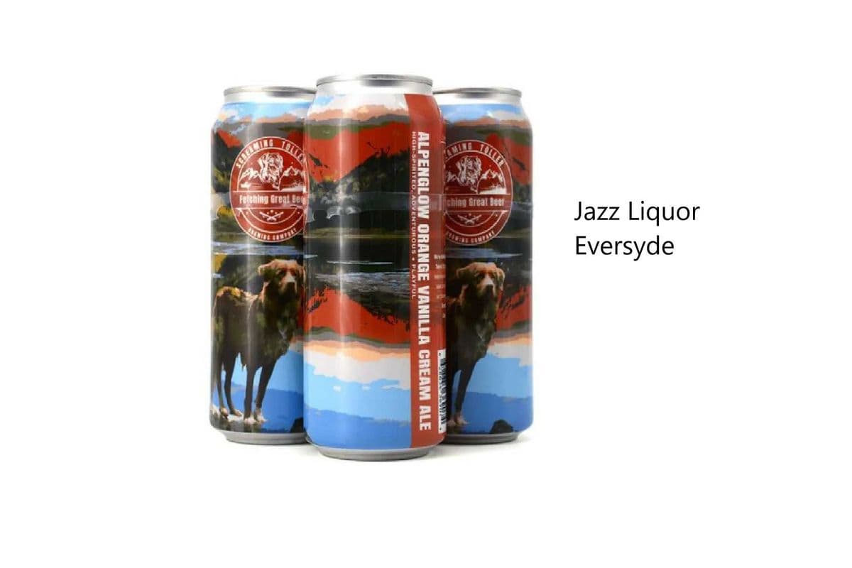 ALPEN GLOW CREAM ALE CANS (1 x 4x473ML)