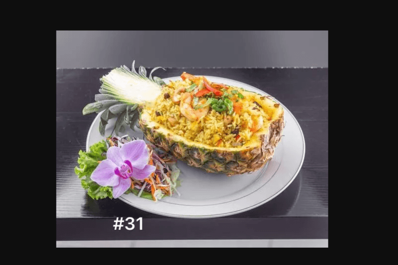 31. Pineapple Fried Rice
