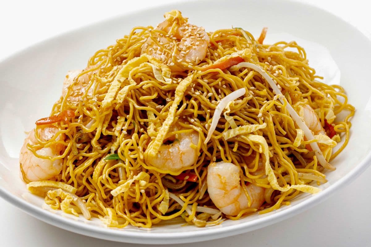734. Shrimp Chow Mein 蝦仁炒麵