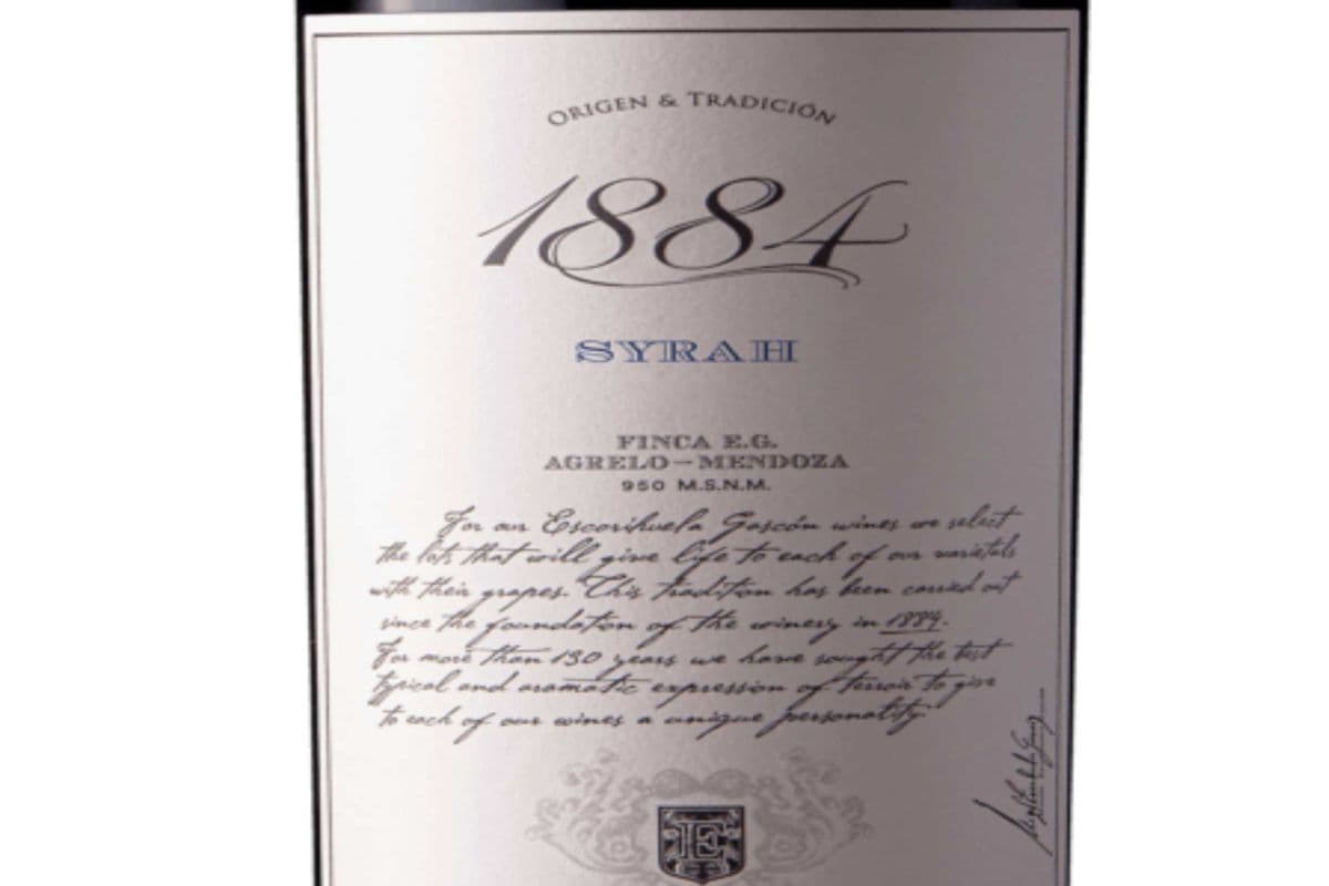 1884 Syrah (750 ml) (1 x 750 ML )