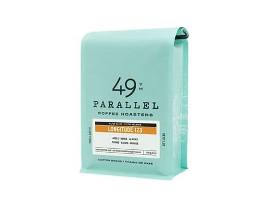 49TH PARALLEL LONGITUDE 123 COFFEE BEAN 340G
