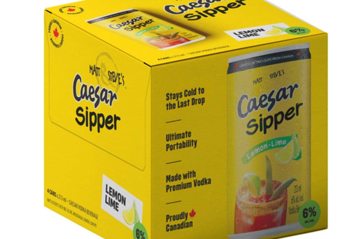 Caesar Sipper - Lemon-Lime - 4x213ml (4 x 213ml)