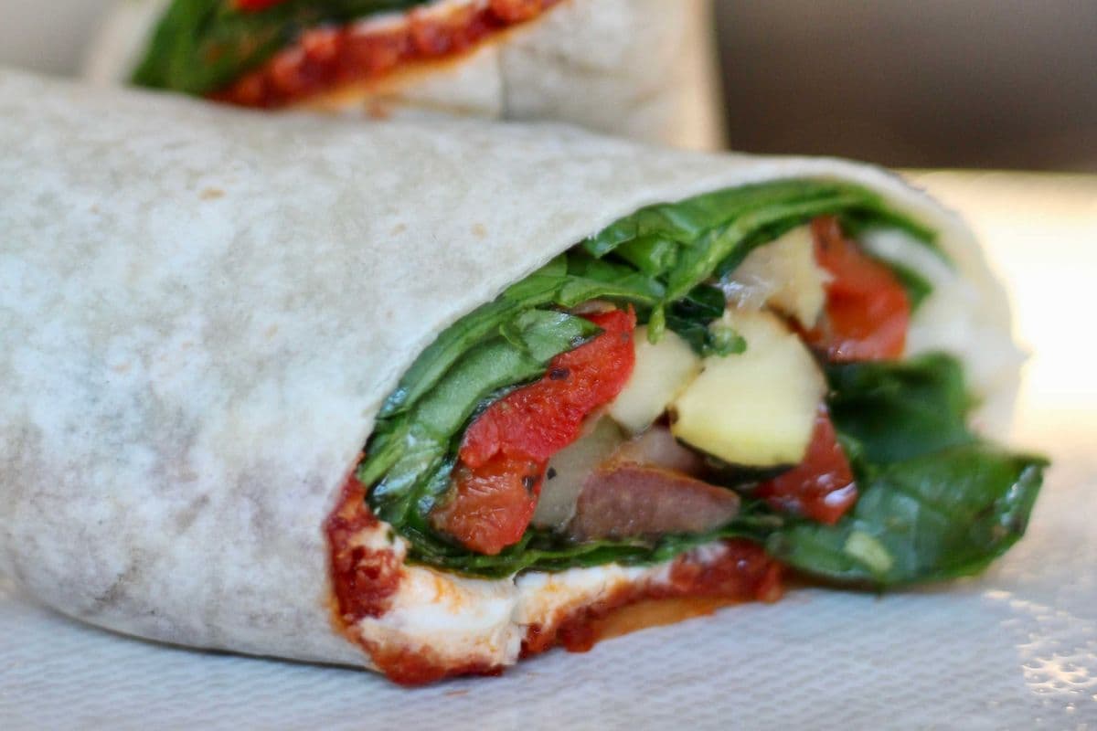 Roasted Vegetable Wrap