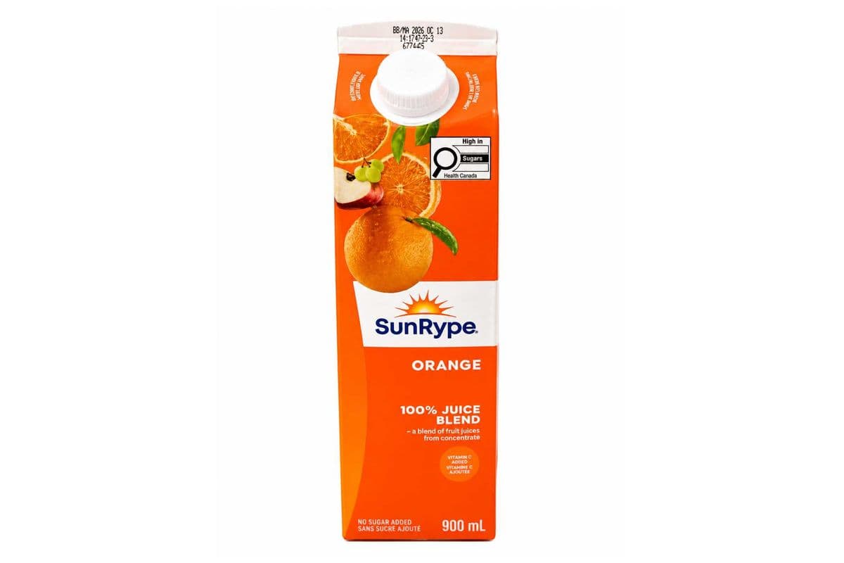 SunRype Orange Juice (900ml)