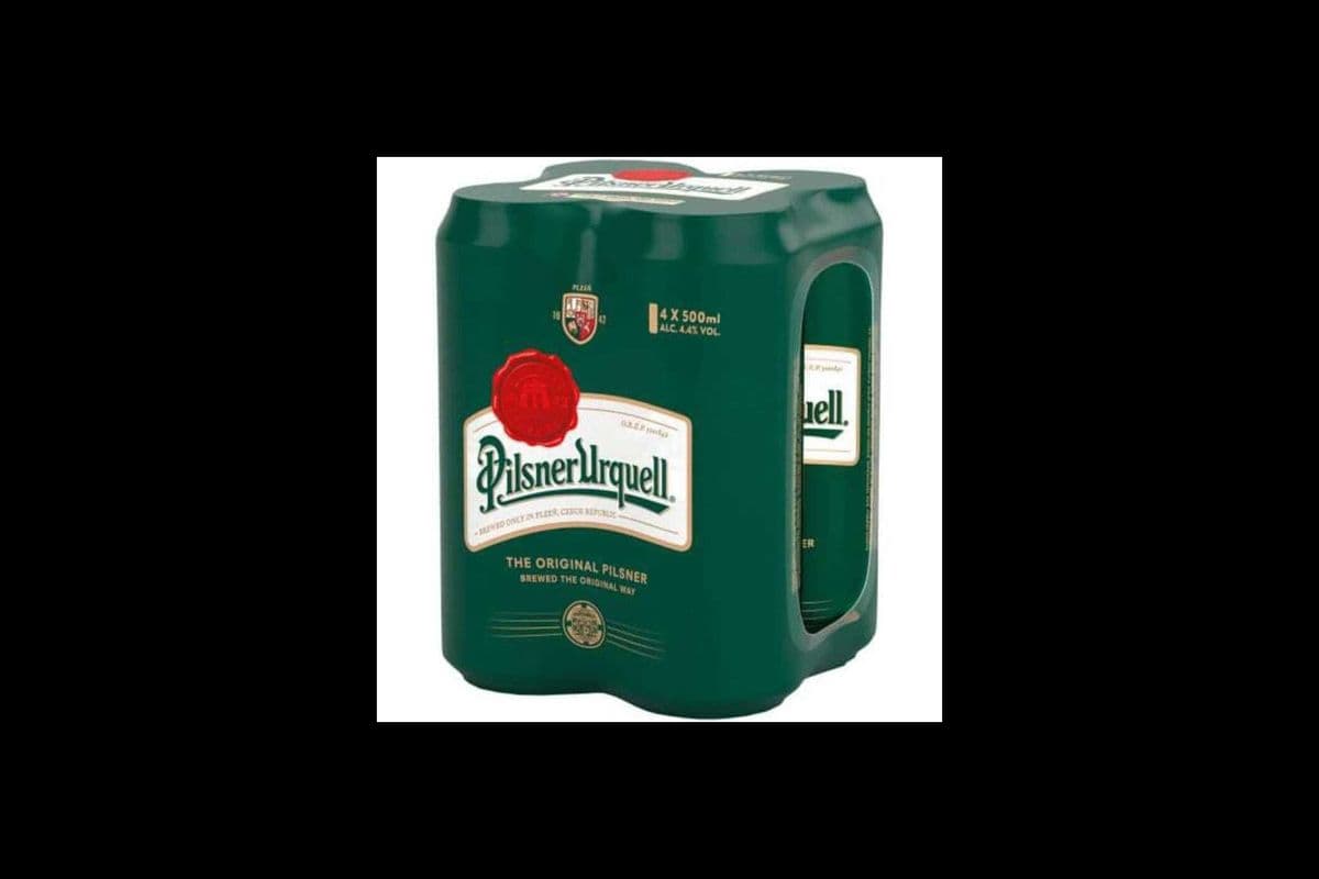 PILSNER URQUELL (4 x 500ML CANS) (4 x 500ML)