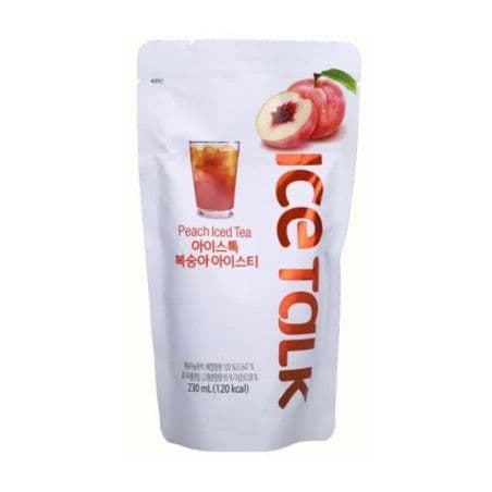 Ice Talk Tea Glacee Peche 230ml/ Ice Talk Peach Iced Tea  230ml
