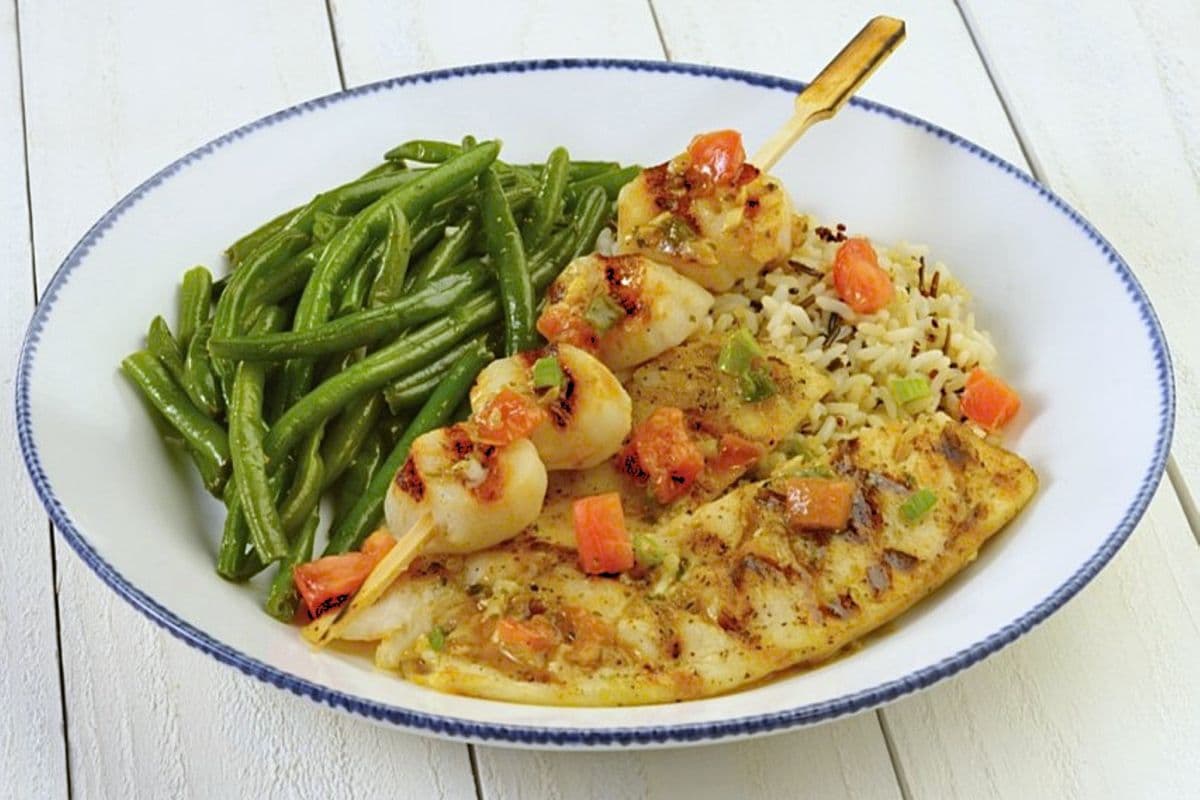 Tilapia & Scallops
