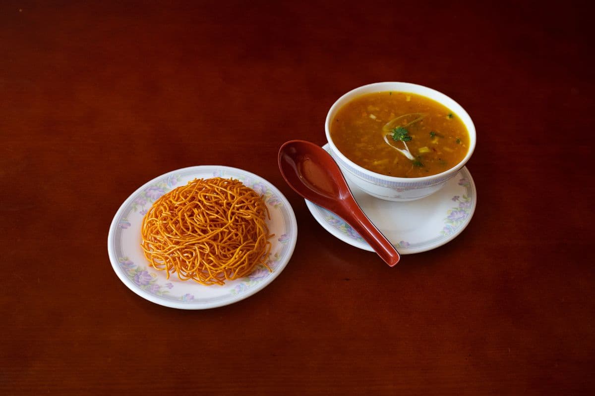 15. Manchow Veggie Soup