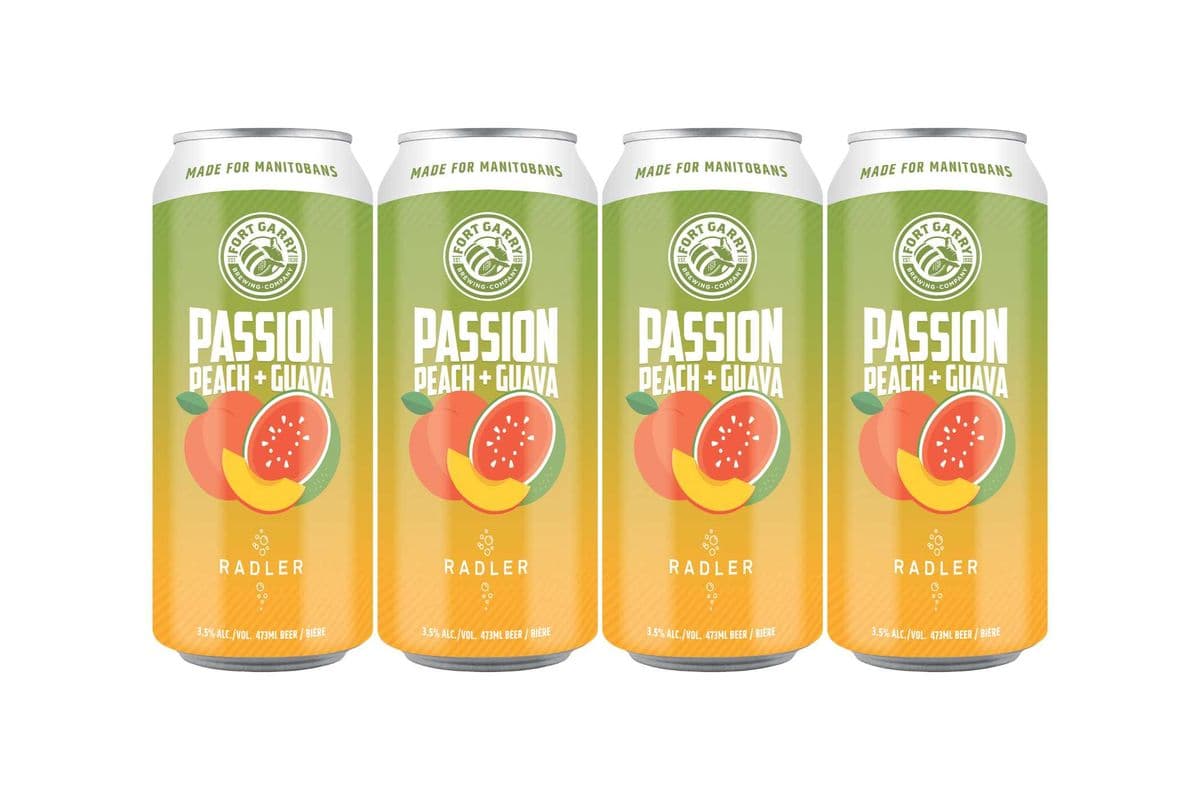 Passion Peach + Guava 4 Pack! (1 x 4 X 473 ML)