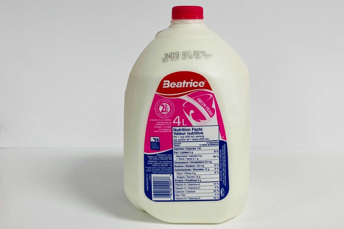 Beatrice Milk 2% (4L)