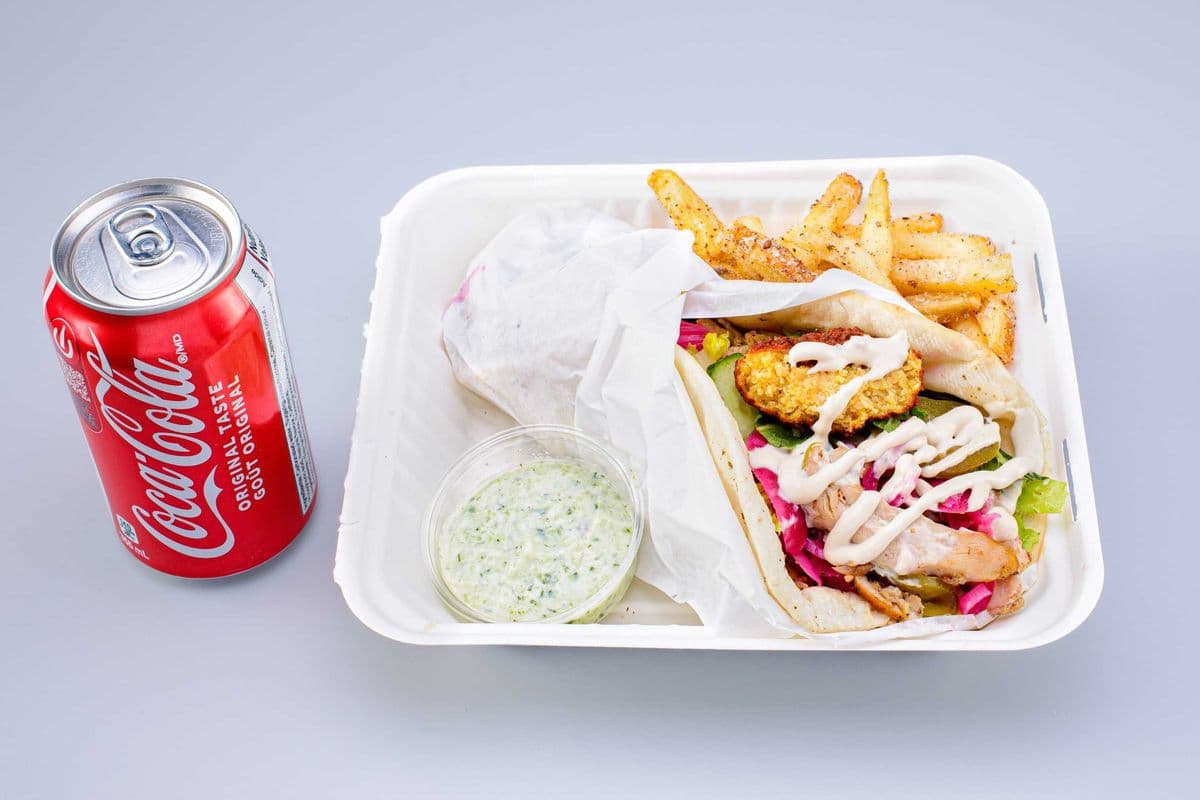 Full Pita Combo with Drink