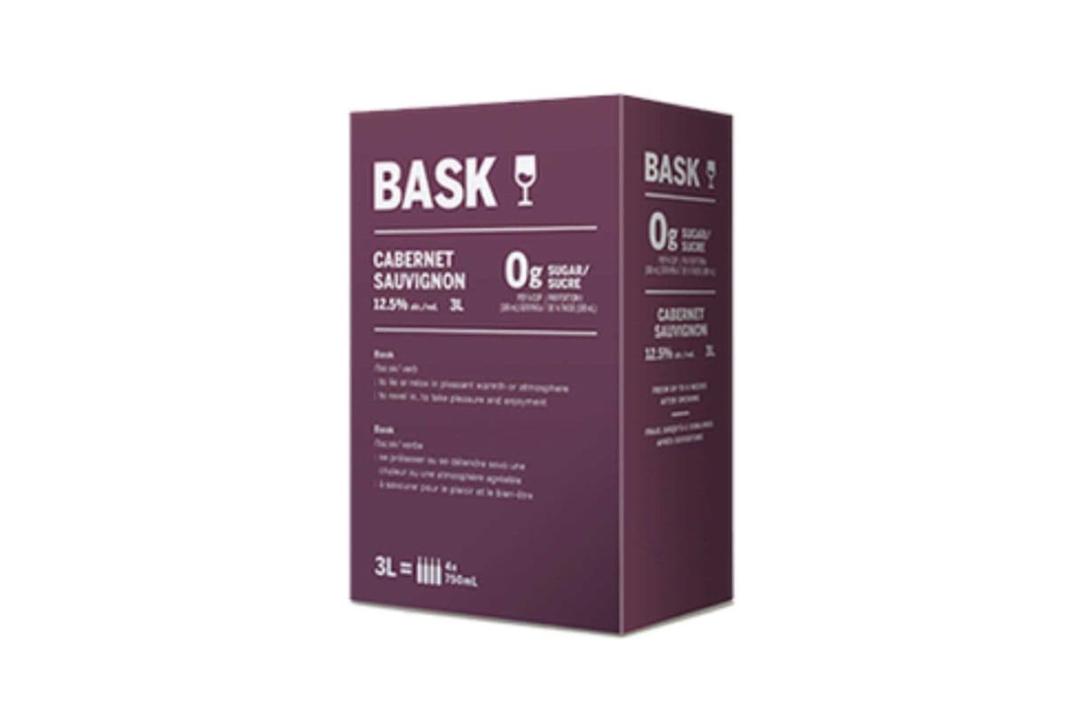 Bask Cabernet Sauvignon 0g Sugar (Canada) (3L) (1 x 3000ml)