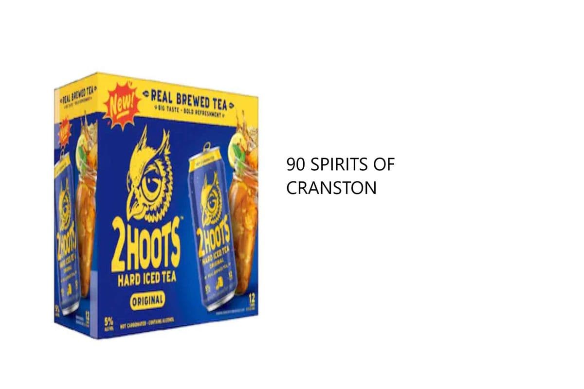 2 HOOTS HARD ICED TEA 12 CANS (1 x 12x355ML)