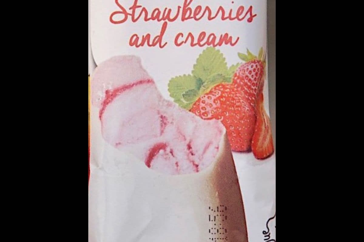 Le Bilboquet - Fraises et Crème / Strawberries and Cream (1 barre / 1 bar)