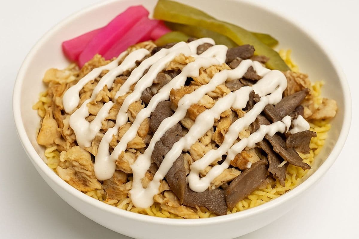 Mixed Bowl (Chicken and Donair)