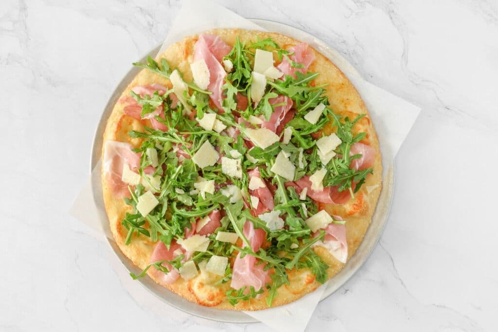 Prosciutto Arugula Pizza