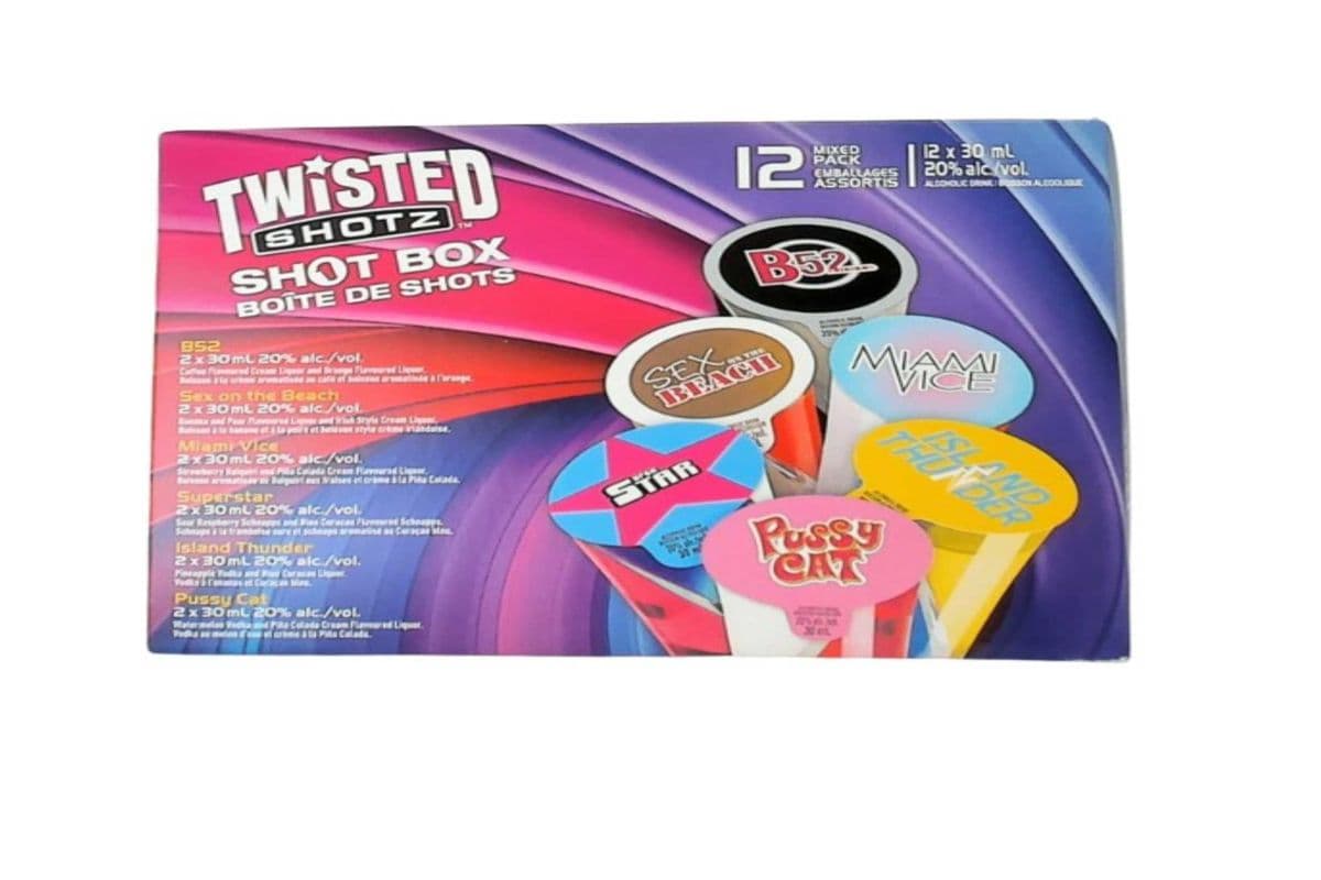 TWISTED SHOT BOX V3 12*330ML (12 x 12*330ML)