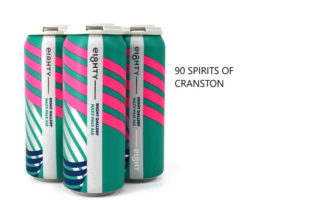 EIGHTY EIGHT '88 NIGHT GALLERY HAZY PALE ALE 4 CANS (1 x 4x473ML)
