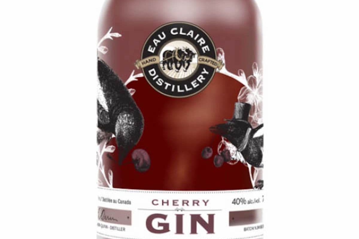 Eau Claire Cherry Gin 750ML (1 x 750 ml)