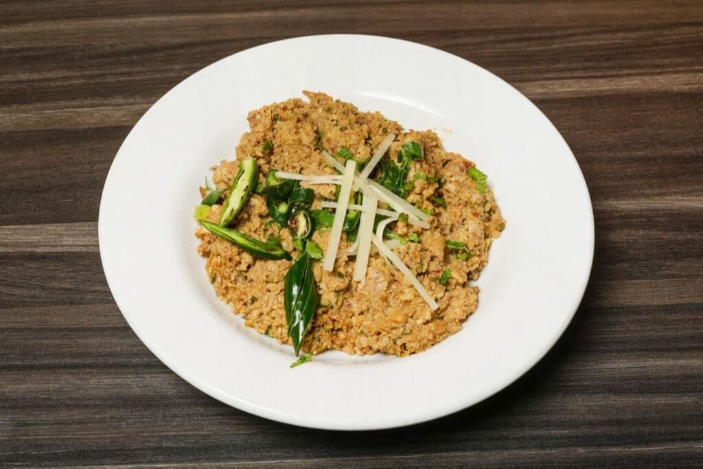 Brain Masala with Naan