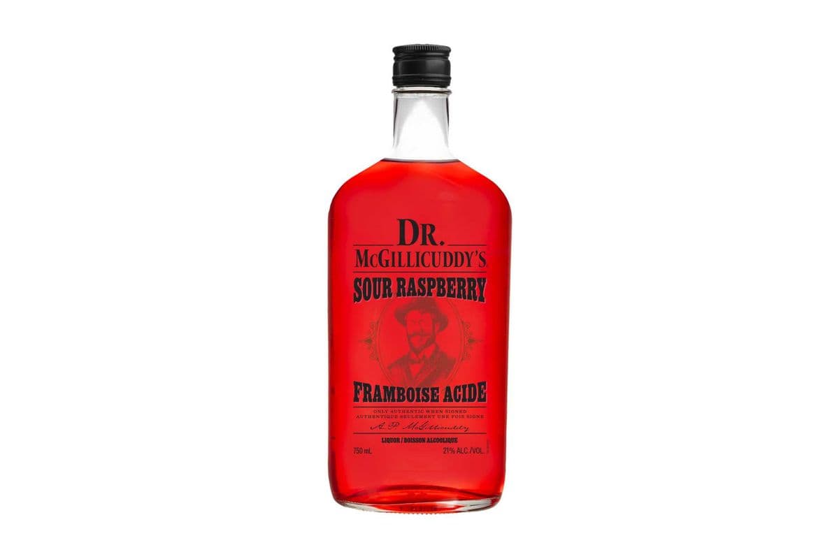 Dr. McGillicuddy's Sour Raspberry (1 x 750ml)