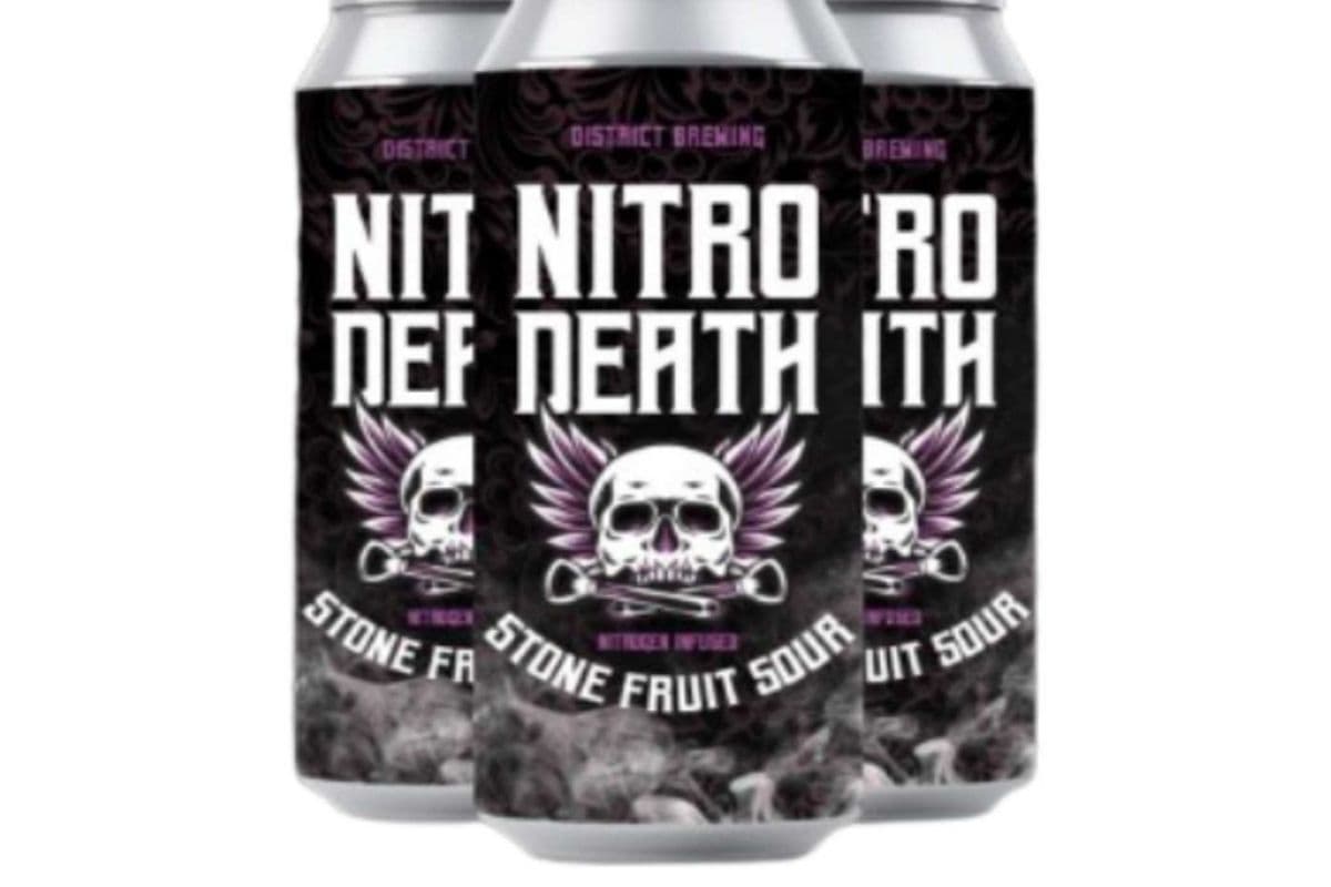 DISTRICT- Nitro Death - Stone Fruit Sour (4 x 473ML)