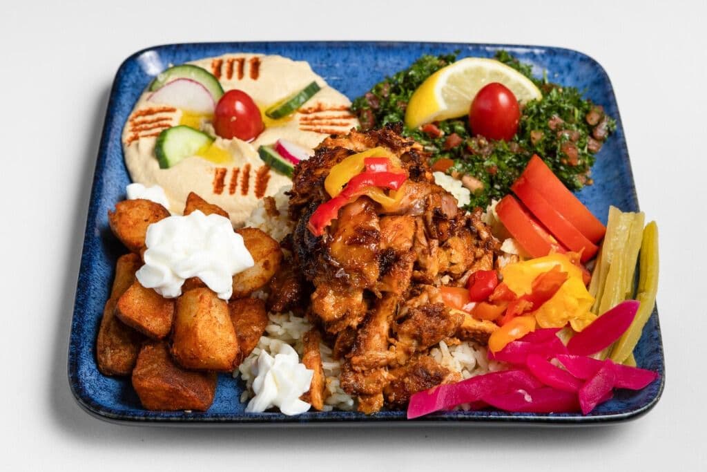 Chicken Shawarma Plate