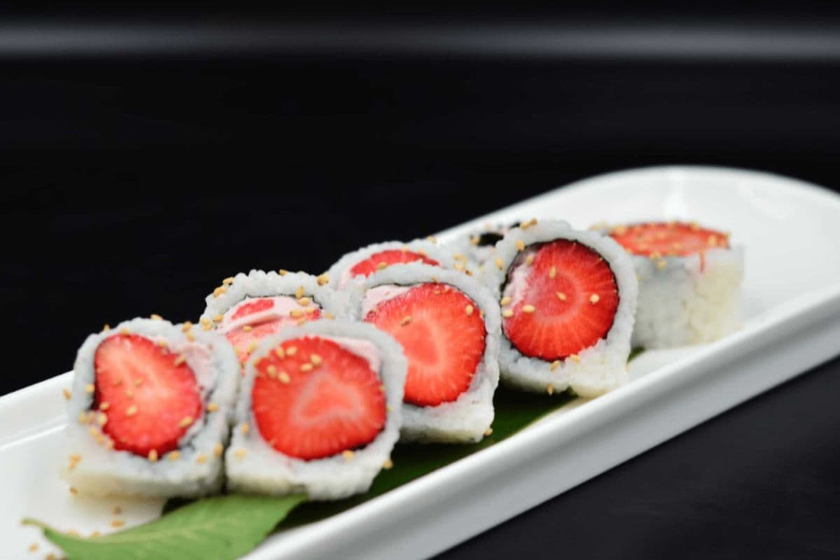 Cheese Strawberry Maki