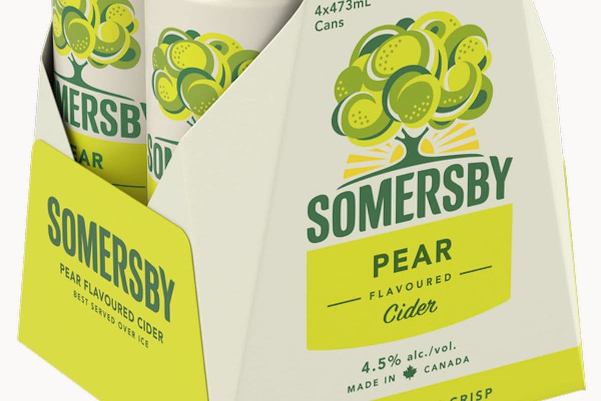 SOMERSBY PEAR CIDER 4X473ML (4 x 473ML)