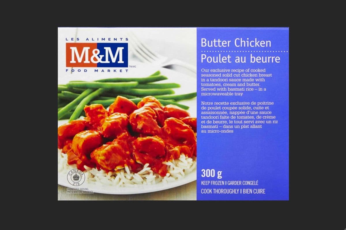 M&M Food Market Butter Chicken 300g (390 Cal)