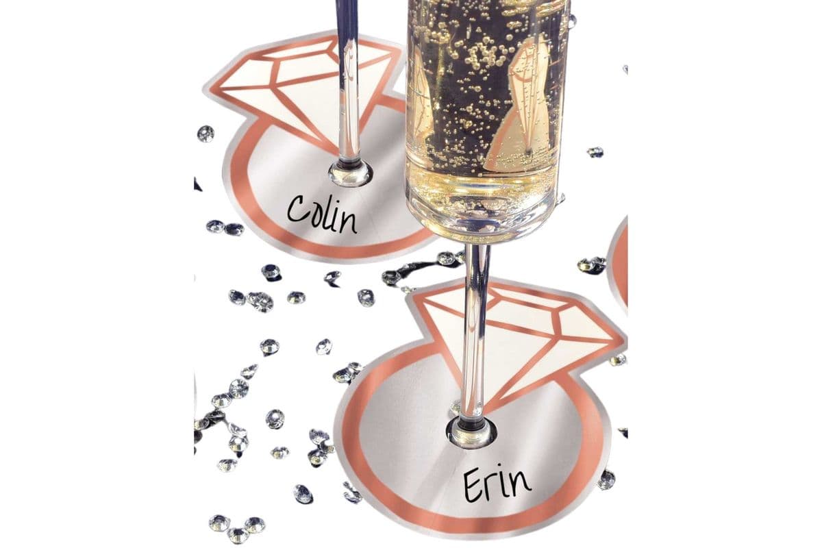 Personalized Glass Tags