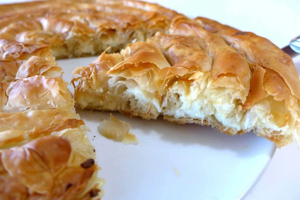 Spiral Cheese Pie