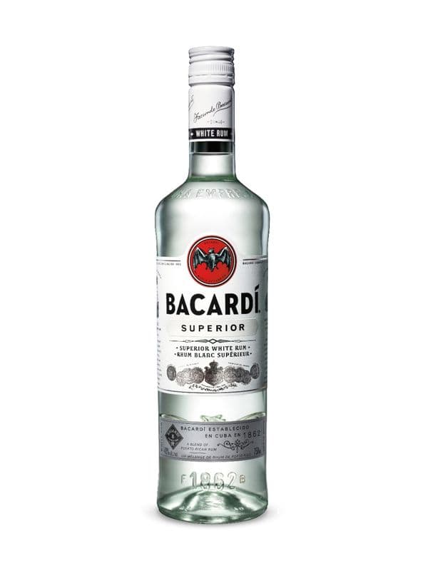 Bacardi White Rum (1 x 750 ml)